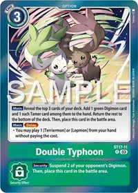 Double Typhoon (ST17-11 R) [Starter Deck 17: Double Typhoon Advanced Deck Set]