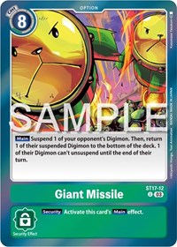 Giant Missile (ST17-12 U) [Starter Deck 17: Double Typhoon Advanced Deck Set]