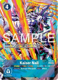 Kaiser Nail (Bonus Pack) (ST2-15 C) [Starter Deck 17: Double Typhoon Advanced Deck Set]