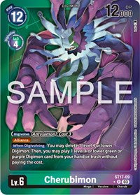 Cherubimon (Advanced Deck Set Double Typhoon Secret Pack) (ST17-09 R) [Starter Deck 17: Double Typhoon Advanced Deck Set]