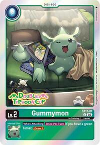 Gummymon (ST17-01 U) [Starter Deck 17: Double Typhoon Advanced Deck Set Pre-Release Cards]