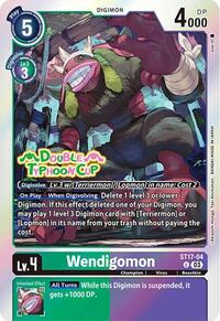 Wendigomon (ST17-04 U) [Starter Deck 17: Double Typhoon Advanced Deck Set Pre-Release Cards]