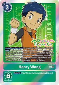 Henry Wong (ST17-10 R) [Starter Deck 17: Double Typhoon Advanced Deck Set Pre-Release Cards]
