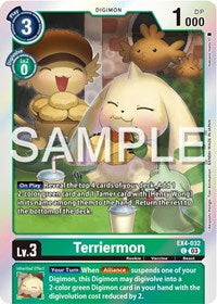 Terriermon (Reprint) (EX4-032 C) [Starter Deck 17: Double Typhoon Advanced Deck Set]