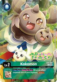 Kokomon (Bonus Pack) (EX4-002 U) [Starter Deck 17: Double Typhoon Advanced Deck Set Pre-Release Cards]