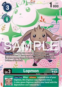 Lopmon (Spring Break Event 2024) (EX4-034 C) [Alternative Being Booster]