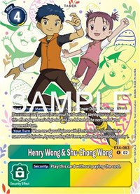 Henry Wong & Shu-Chong Wong (Spring Break Event 2024) (EX4-063 R) [Alternative Being Booster]