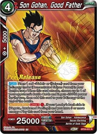 Son Gohan, Good Father (BT24-011) [Beyond Generations Pre-Release Cards]