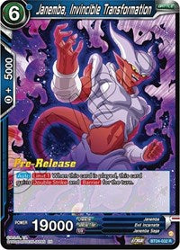 Janemba, Invincible Transformation (BT24-032) [Beyond Generations Pre-Release Cards]