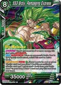 SS3 Broly, Rampaging Express (BT24-074) [Beyond Generations Pre-Release Cards]