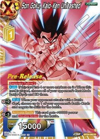 Son Goku, Kaio-Ken Unleashed (BT24-082) [Beyond Generations Pre-Release Cards]