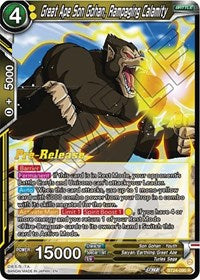 Great Ape Son Gohan, Rampaging Calamity (BT24-090) [Beyond Generations Pre-Release Cards]