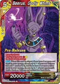 Beerus, Godly Whims (BT24-127) [Beyond Generations Pre-Release Cards]