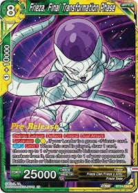 Frieza, Final Transformation Phase (BT24-134) [Beyond Generations Pre-Release Cards]