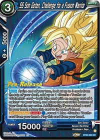 SS Son Goten, Challenge for a Fusion Warrior (BT24-034) [Beyond Generations Pre-Release Cards]