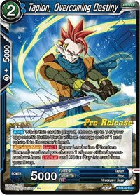 Tapion, Overcoming Destiny (BT24-041) [Beyond Generations Pre-Release Cards]