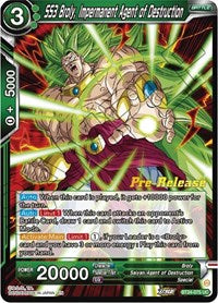 SS3 Broly, Impermanent Agent of Destruction (BT24-075) [Beyond Generations Pre-Release Cards]