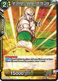 Tien Shinhan, Challenge From the Corps (BT24-094) [Beyond Generations Pre-Release Cards]