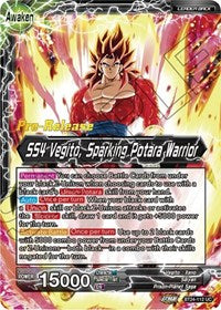 SS4 Son Goku & SS4 Vegeta // SS4 Vegito, Sparking Potara Warrior (BT24-112) [Beyond Generations Pre-Release Cards]