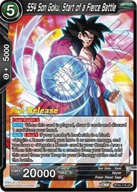 SS4 Son Goku, Start of a Fierce Battle (BT24-116) [Beyond Generations Pre-Release Cards]