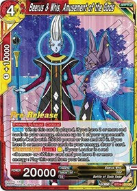 Beerus & Whis, Amusement of the Gods (BT24-131) [Beyond Generations Pre-Release Cards]