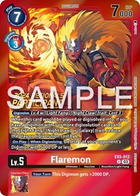 Flaremon (2024 Regionals Participant) (EX5-012 U) [Animal Colosseum]