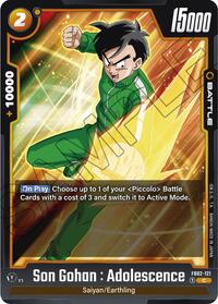 Son Gohan : Adolescence - FB02-121 (FB02-121) [Blazing Aura]