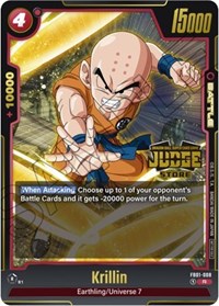 Krillin - FB01-008 (Judge Pack (Store Judge) 01) (FB01-008) [Tournament and Championship Promos]