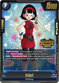 Videl (Judge Pack (Store Judge) 01) (FS02-10) [Tournament and Championship Promos]