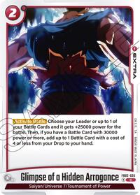 Glimpse of a Hidden Arrogance (FB02-035) [Blazing Aura]