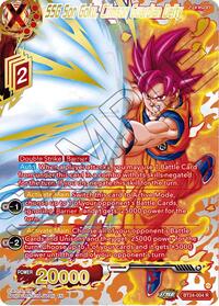 SSG Son Goku, Crimson Guardian Deity (Collector Booster Gold) (BT24-004) [Beyond Generations]