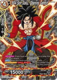 SS4 Son Goku, Opening Gambit (Collector Booster Silver) (BT24-117) [Beyond Generations]
