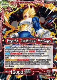 Vegeta // Vegeta, Awakened Feelings (Collector Booster Foil) (BT24-001) [Beyond Generations]