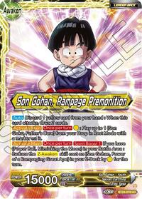 Son Gohan // Son Gohan, Rampage Premonition (Collector Booster Foil) (BT24-079) [Beyond Generations]