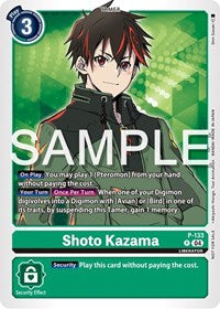 Shoto Kazama (P-133 P) [Digimon Promotion Cards]