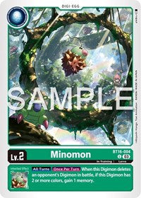 Minomon (BT16-004 U) [Beginning Observer]