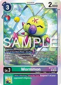 Wormmon (BT16-040 R) [Beginning Observer]