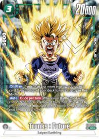 Trunks : Future - FB02-091 (Alternate Art) (FB02-091) [Blazing Aura]
