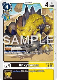 Ankylomon (BT16-053 C) [Beginning Observer]