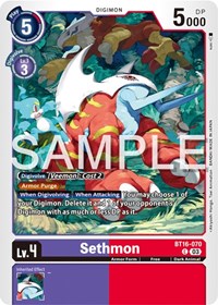 Sethmon (BT16-070 C) [Beginning Observer]