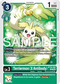 Terriermon (X Antibody) (BT16-038 U) [Beginning Observer]