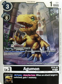 Agumon (Demo Deck Exclusive) (ST15-02 R) [Digimon Demo Deck Exclusive Cards]