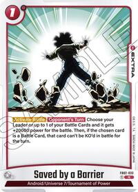 Saved by a Barrier (FB02-033) [Blazing Aura]