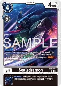 Sealsdramon (BT16-054 C) [Beginning Observer]