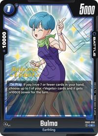 Bulma - FB02-056 (FB02-056) [Blazing Aura Release Event Cards]