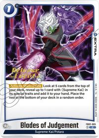 Blades of Judgement (FB02-065) [Blazing Aura Release Event Cards]