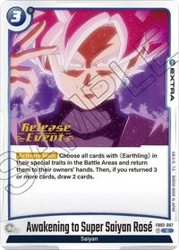Awakening to Super Saiyan Rose (FB02-067) [Blazing Aura Release Event Cards]