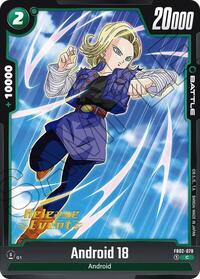 Android 18 - FB02-078 (FB02-078) [Blazing Aura Release Event Cards]