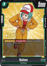 Bulma - FB02-095 (FB02-095) [Blazing Aura Release Event Cards]