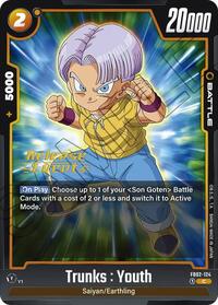Trunks : Youth (FB02-124) [Blazing Aura Release Event Cards]